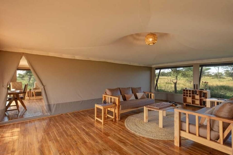 Family Tent, Park View | Living area