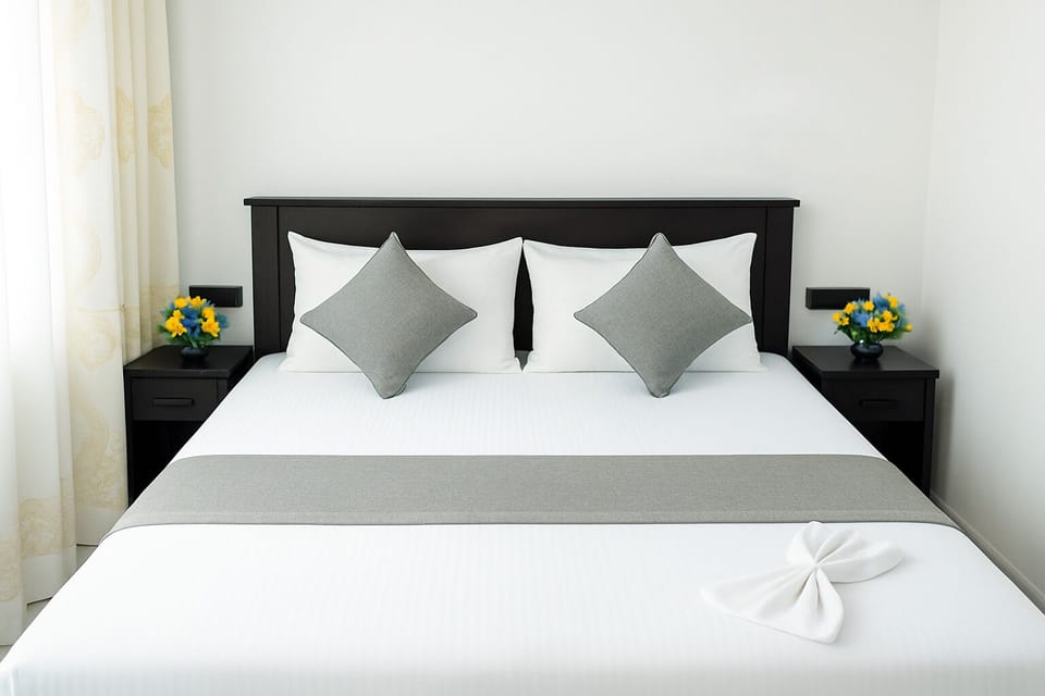 Free WiFi, bed sheets