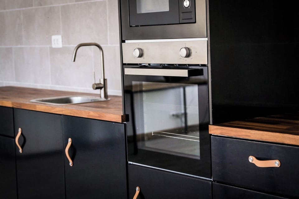 Shared fridge, microwave