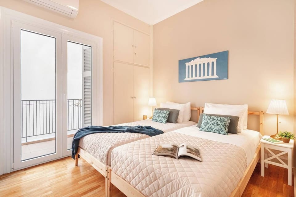 Family Apartment, 2 Bedrooms, Balcony | 2 bedrooms, laptop workspace, iron/ironing board, cribs/infant beds