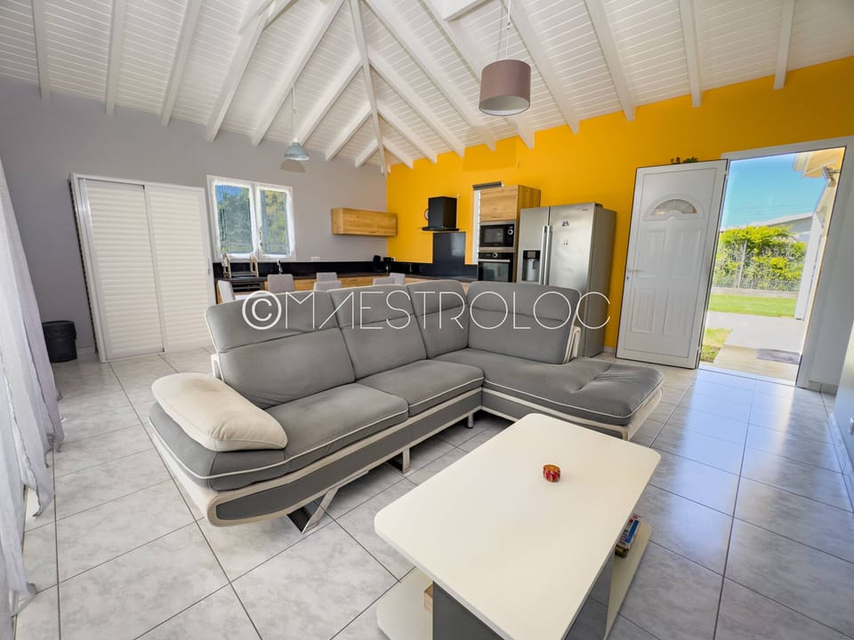 Family Villa, Balcony, Garden View | Living area | 60-inch LED TV with cable channels, Netflix, streaming services
