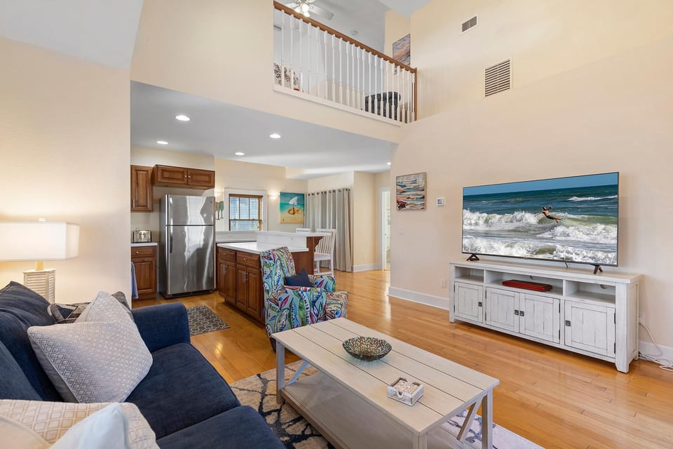 Condo, Multiple Beds (Lofty Dreams) | Living area | TV