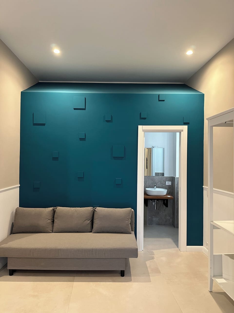 Deluxe Quadruple Room, Balcony, City View | Blackout drapes, soundproofing, iron/ironing board, free WiFi