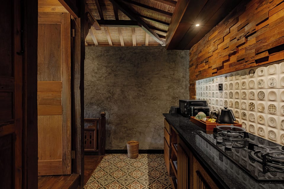 One Bedroom Villa with Private Pool & Kitchen | Private kitchen | Mini-fridge, stovetop, cookware/dishes/utensils