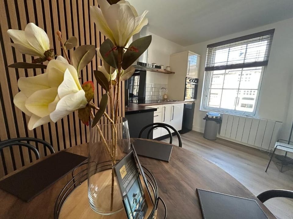 City Apartment, City View | Private kitchen