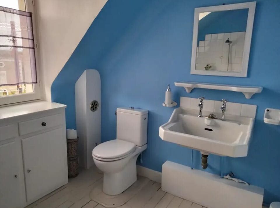 Family Quadruple Room, River View | Bathroom | Hair dryer, soap, shampoo, toilet paper