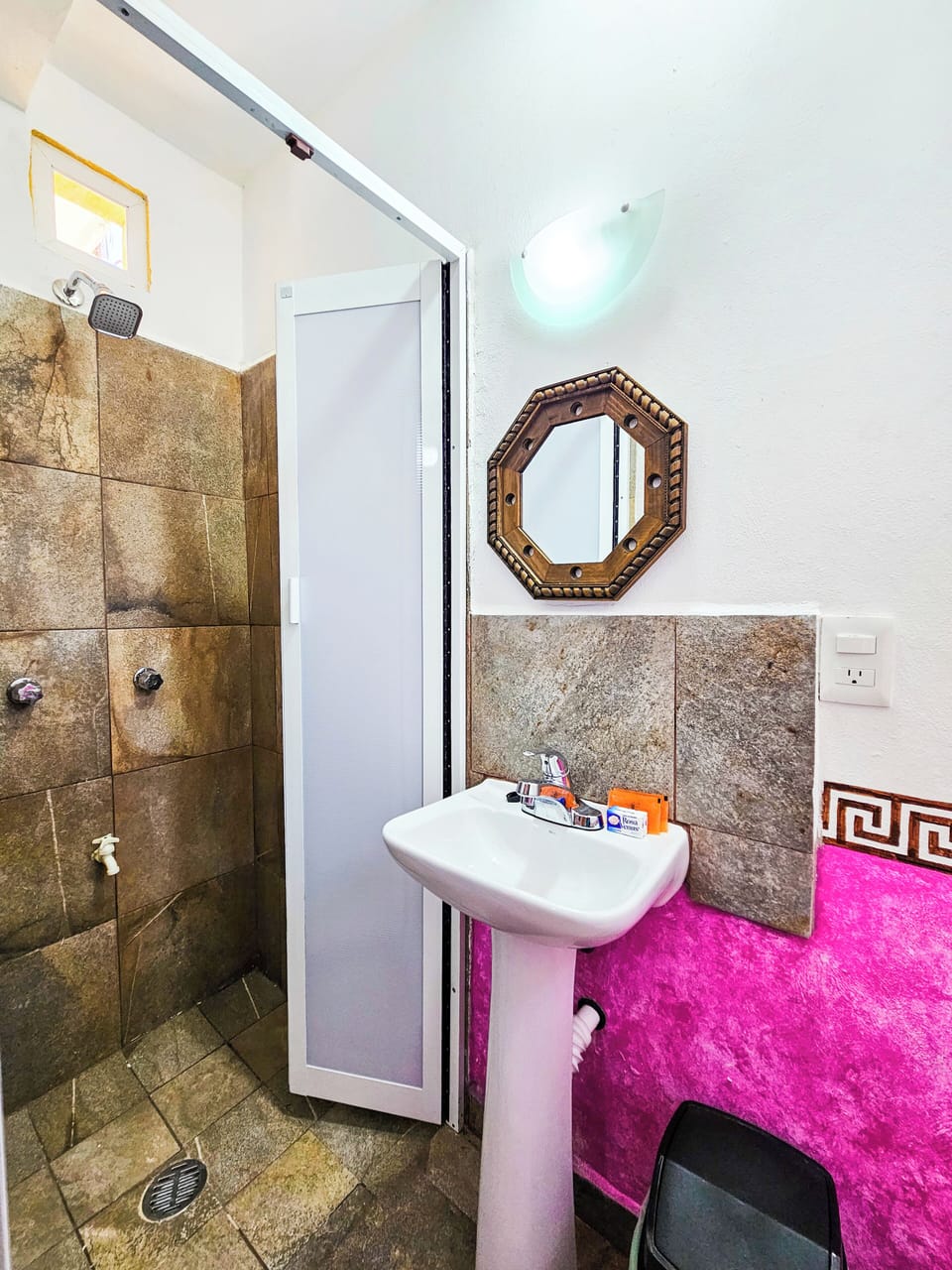 Comfort Room | Bathroom | Shower, towels, soap, shampoo
