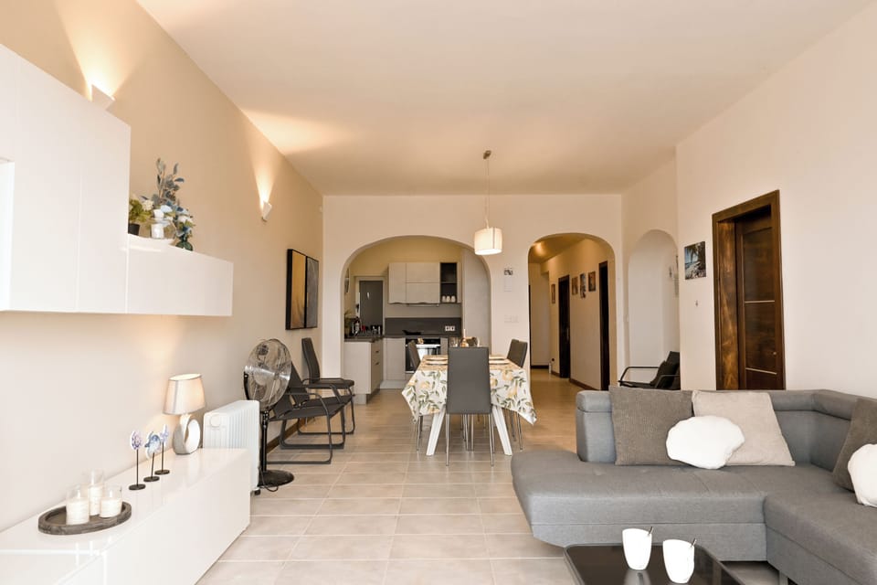 Standard Apartment, 3 Bedrooms, Microwave (Sea & Valley Views Żebbuġ Gozo) | Living area