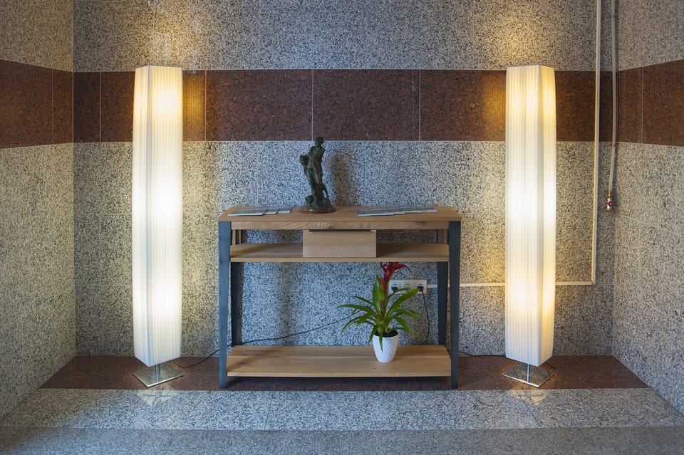 Interior entrance