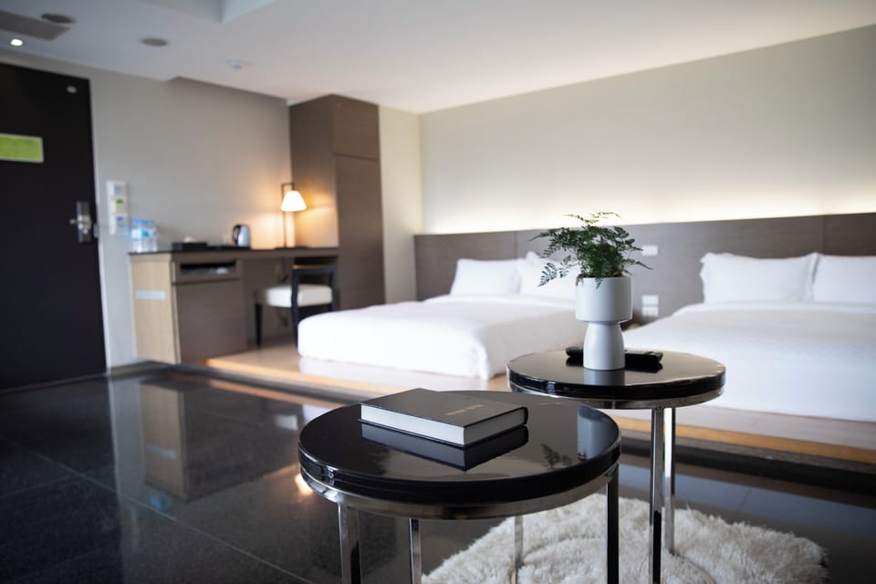Japanese Quadruple Room  | Premium bedding, in-room safe, desk, soundproofing