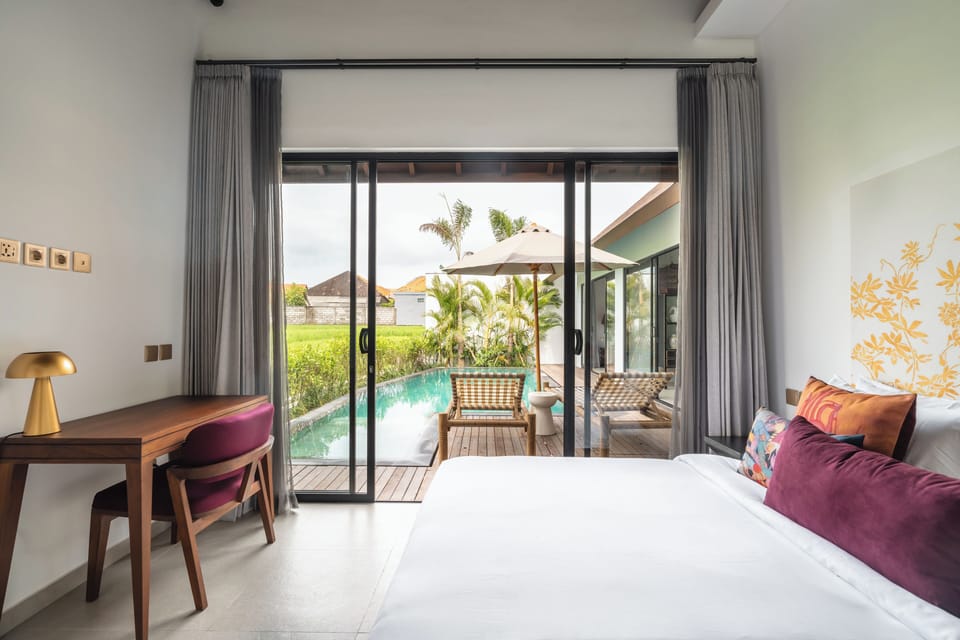 Deluxe Villa, 3 Bedrooms, Private Pool, Pool View | View from room