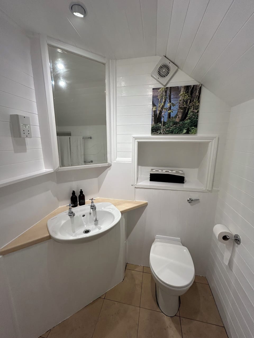 Double Room (HARRIS) | Bathroom | Free toiletries, shampoo, toilet paper