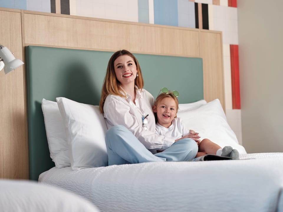 Classic Room, 2 Queen Beds | Pillowtop beds, in-room safe, WiFi (free), bed sheets