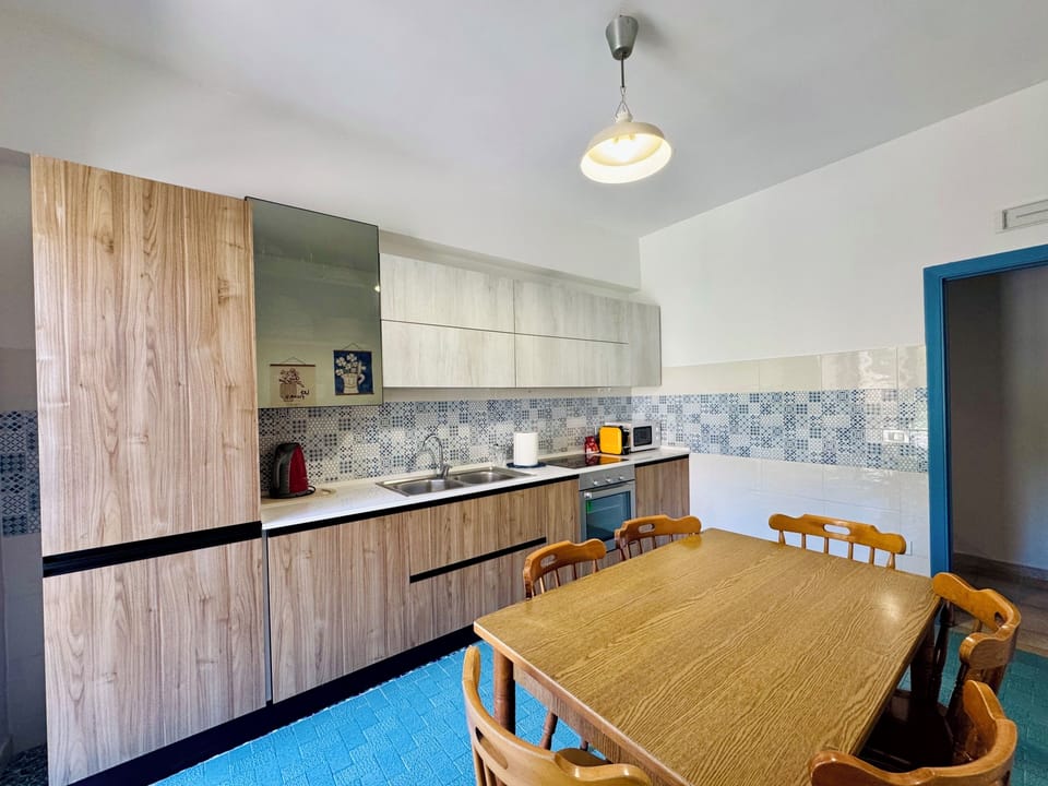 Apartment, 3 Bedrooms, Balcony, City View | Private kitchen | Espresso maker, electric kettle