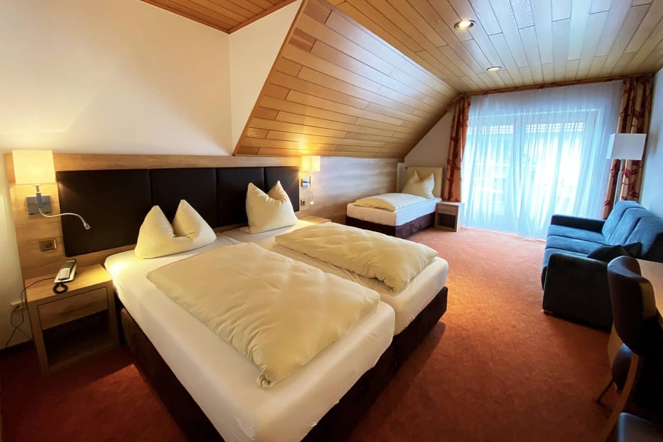 Premium bedding, in-room safe, desk, soundproofing