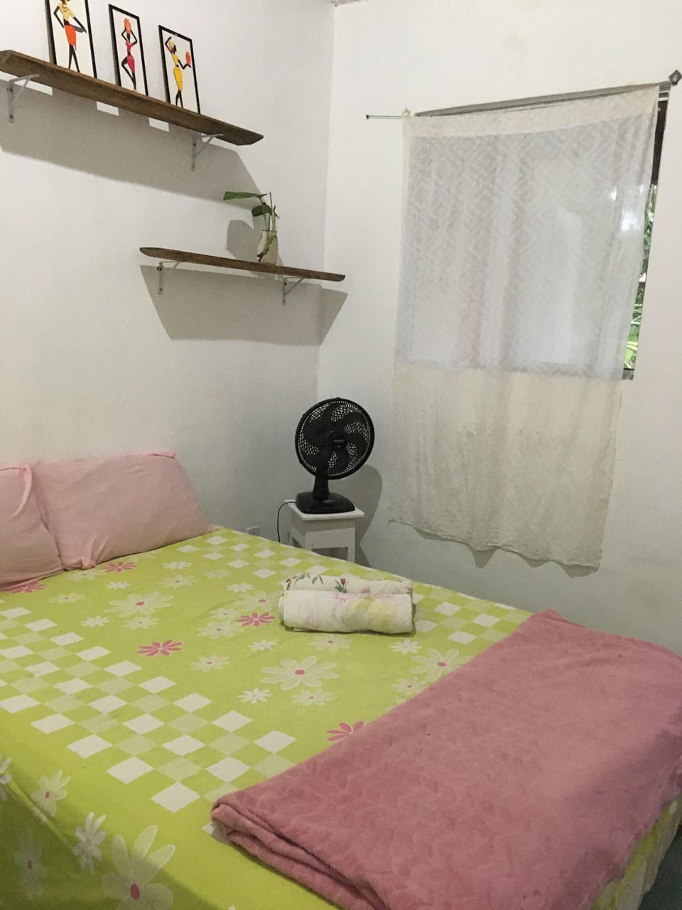 Basic Double Room, Garden View | Free WiFi, bed sheets