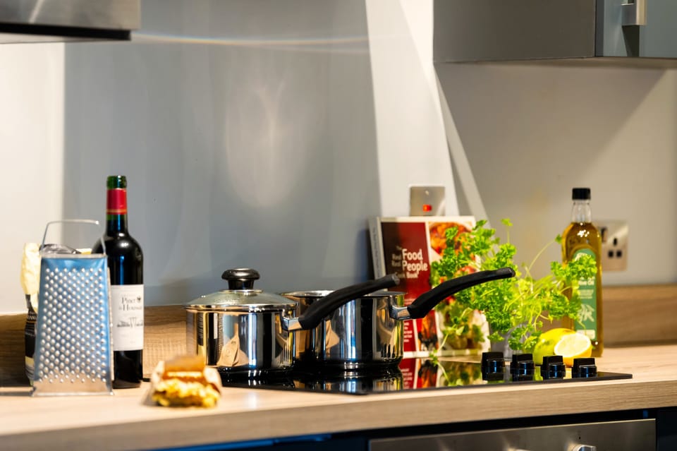 2 Bedroom Apartment | Private kitchen | Fridge, microwave, stovetop, dishwasher