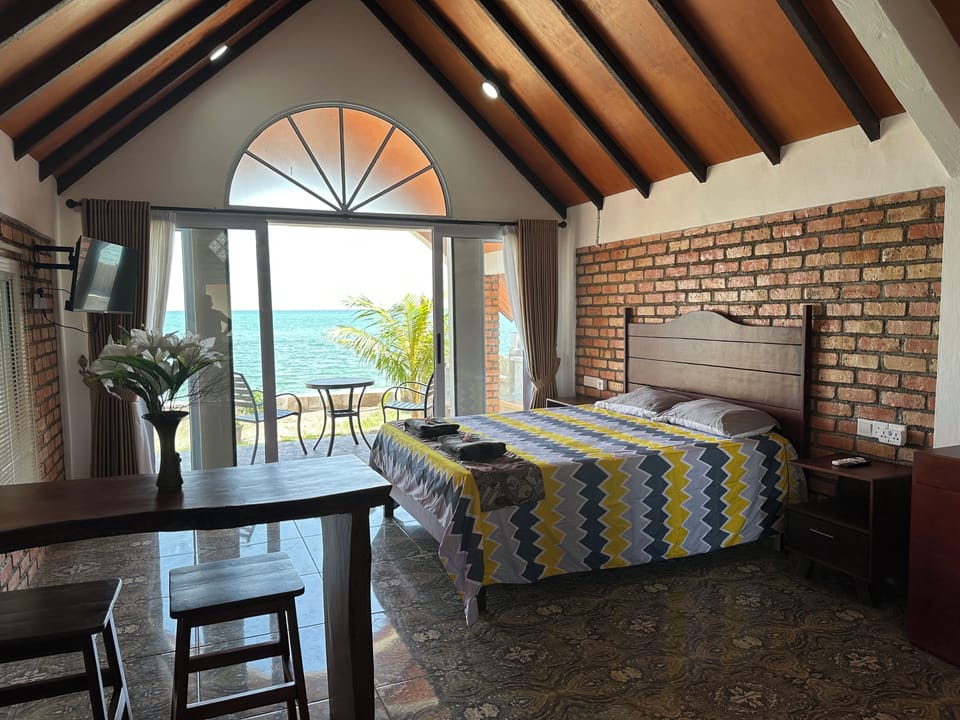Deluxe Villa, 1 Queen Bed, Ocean View | View from room
