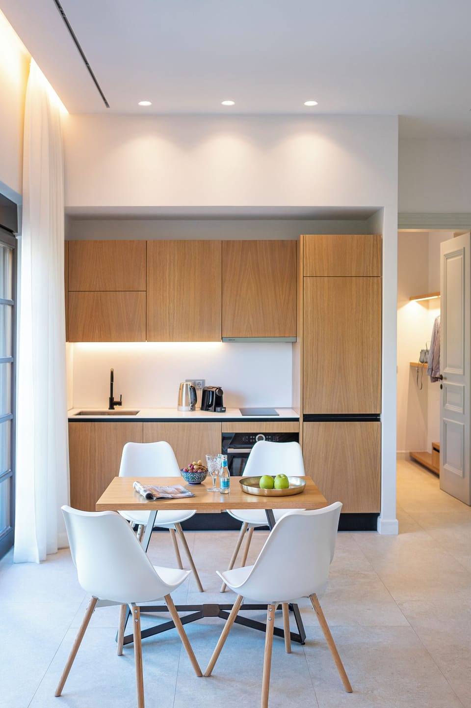 Comfort Apartment, 2 Bedrooms, Kitchen, Park View | Private kitchen | Espresso maker, electric kettle