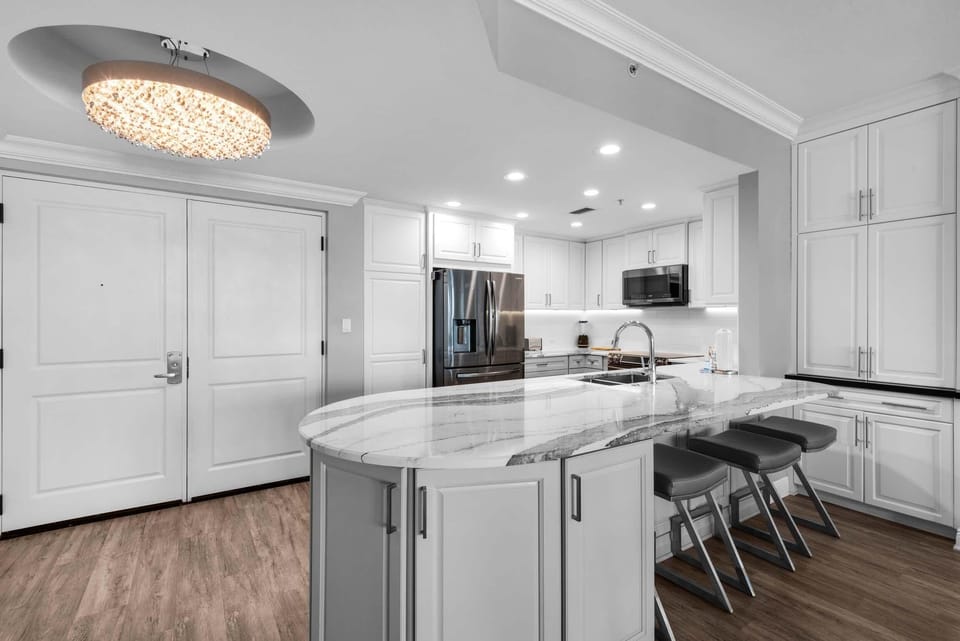 Condo, Multiple Beds (Portofino Island Resort 3-606) | Private kitchen | Oven, toaster
