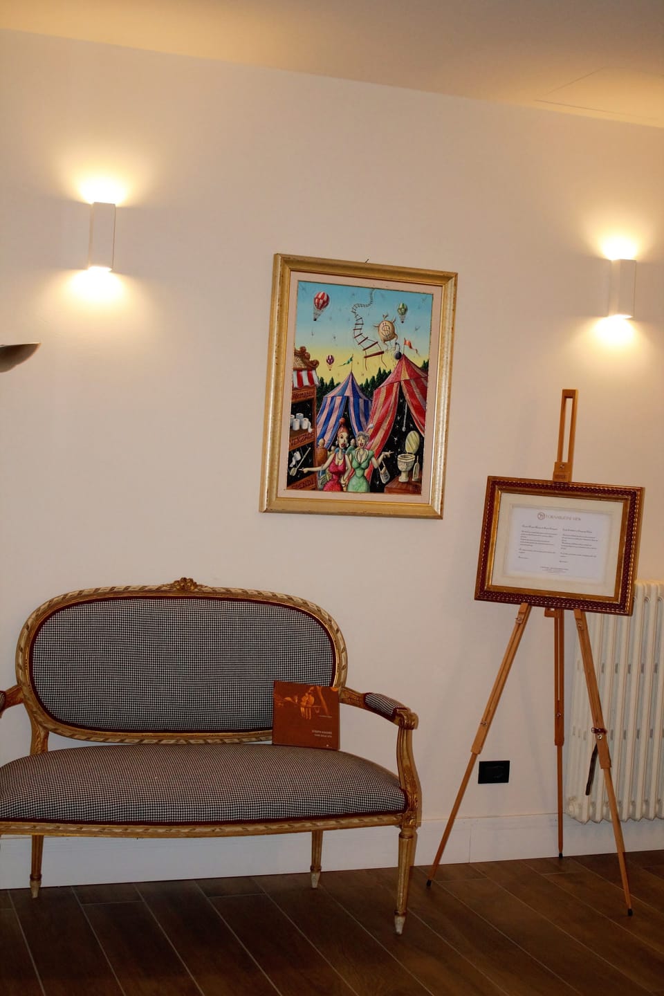 Lobby sitting area