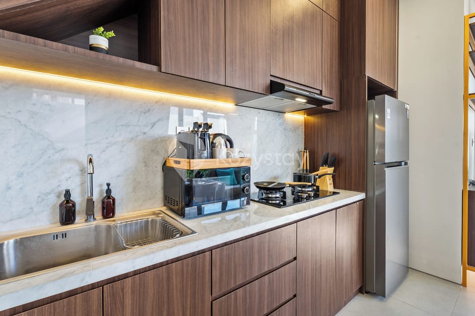 Villa, 2 Bedrooms, City View | Private kitchen
