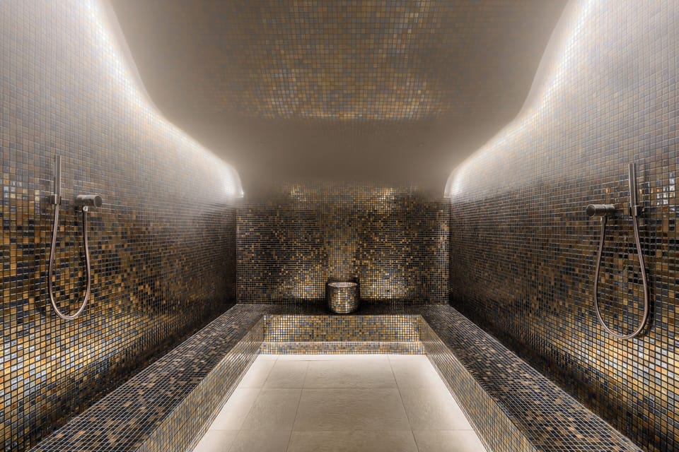 Turkish bath, body treatments, facials, reflexology, massages