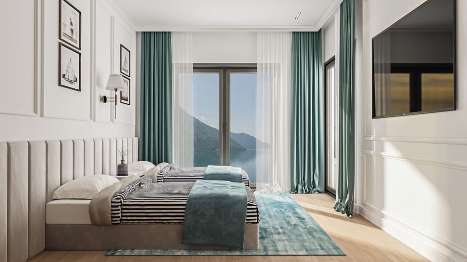 Hypo-allergenic bedding, minibar, in-room safe, desk