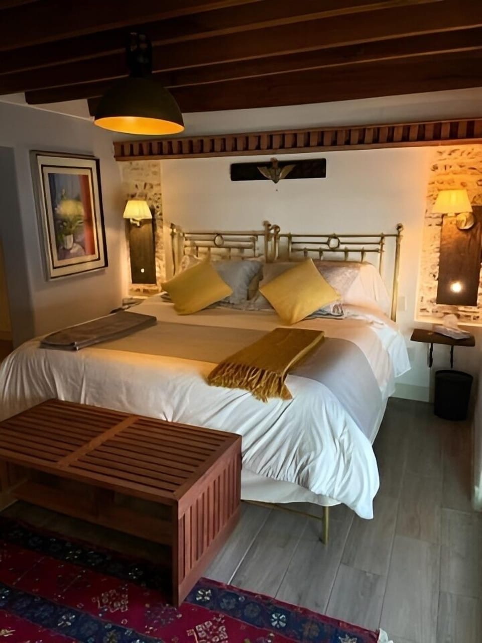 Honeymoon Double Room, Shower Grab Bars, Housekeeping | Blackout drapes, iron/ironing board, free WiFi, bed sheets