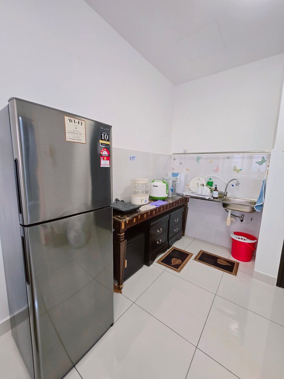 Comfort Apartment, City View | Private kitchen