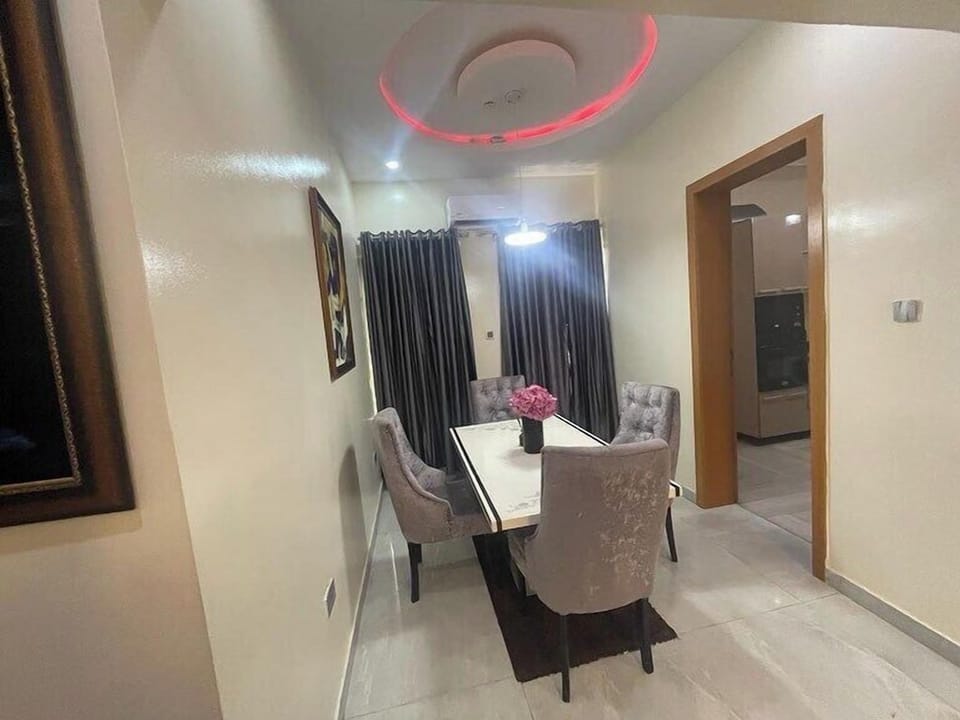Economy Apartment, Balcony, City View | Dining room