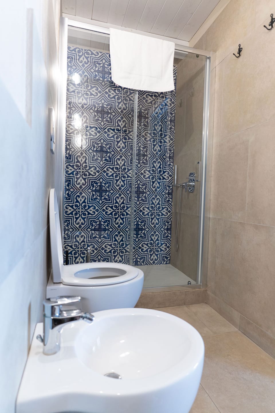 Comfort Room, Private Bathroom, Tower | Bathroom | Shower, hair dryer, bidet, towels