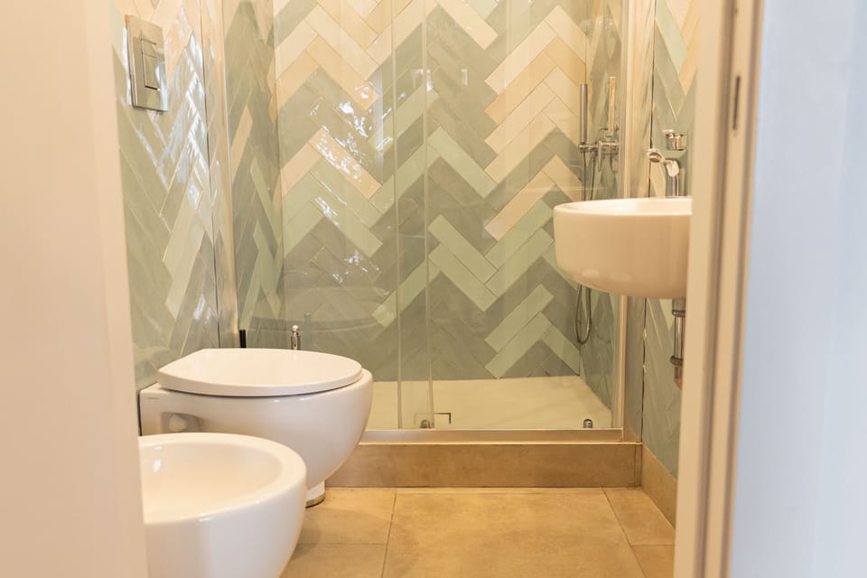 Deluxe Room, Private Bathroom, Tower | Bathroom | Shower, hair dryer, bidet, towels