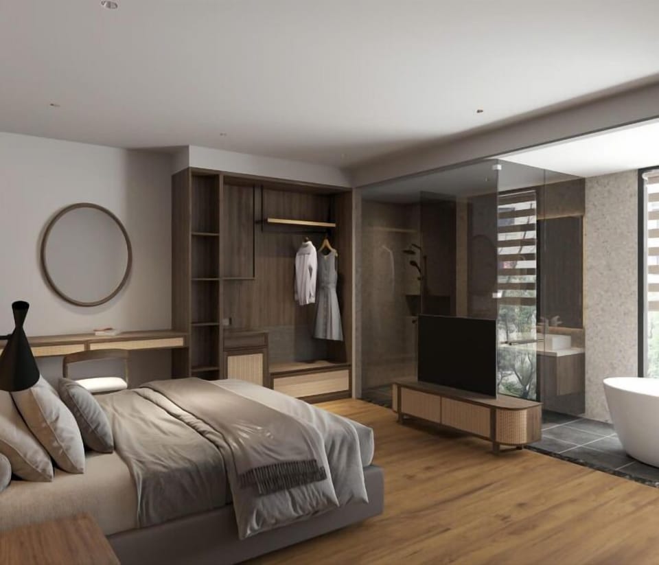 Grand Double Room | Premium bedding, memory foam beds, minibar, desk