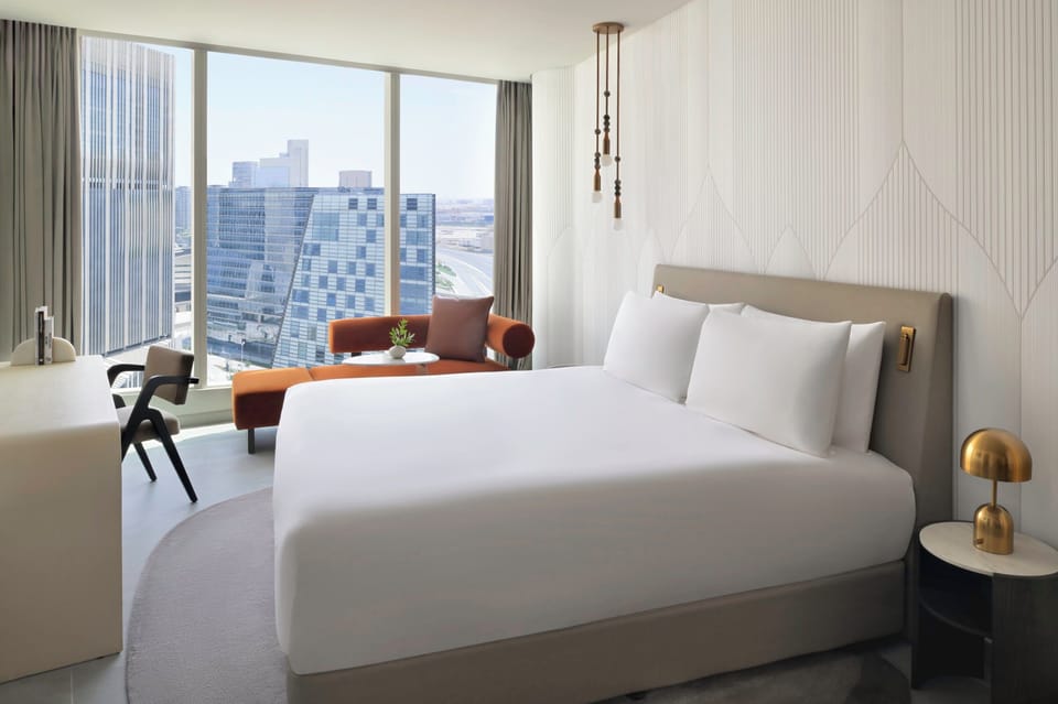 Premium bedding, pillowtop beds, minibar, in-room safe