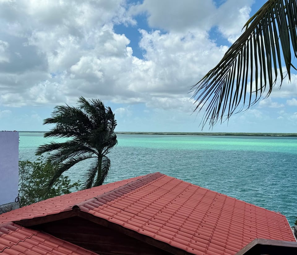 Luxury Cabin, Lagoon View | Balcony view