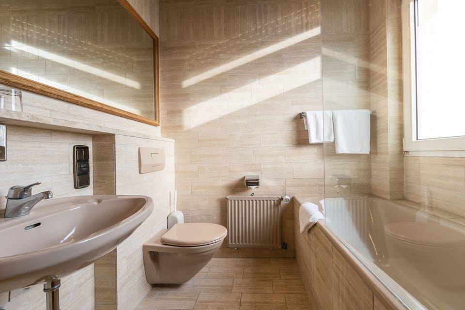 Standard Single Room | Bathroom | Hair dryer, towels