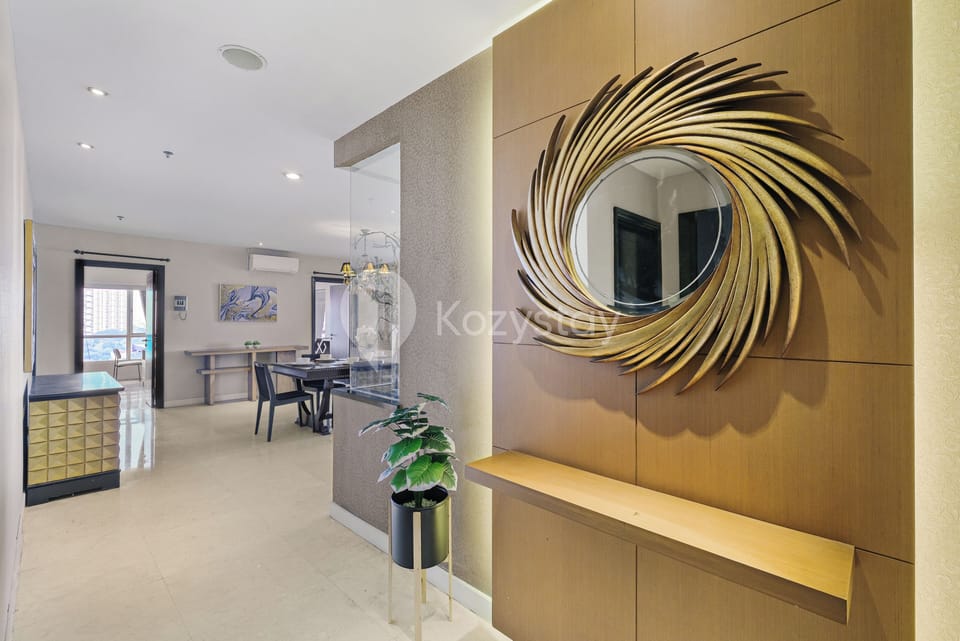 Apartment, 3 Bedrooms, City View | Living area | Flat-screen TV