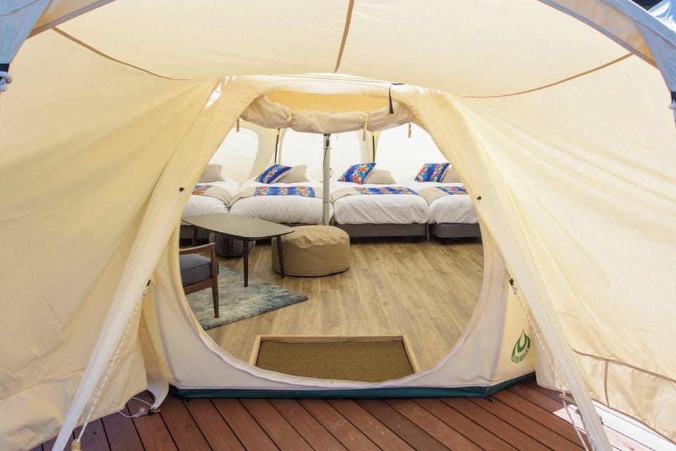 Hawaiians Large Tent(Non-smoking) | In-room safe, WiFi (free), bed sheets