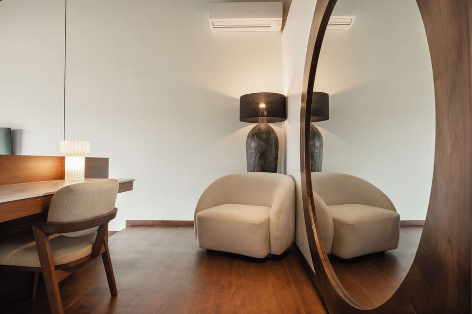 Deluxe Villa, 2 Bedrooms, Balcony, Pool View | 2 bedrooms, premium bedding, in-room safe, desk