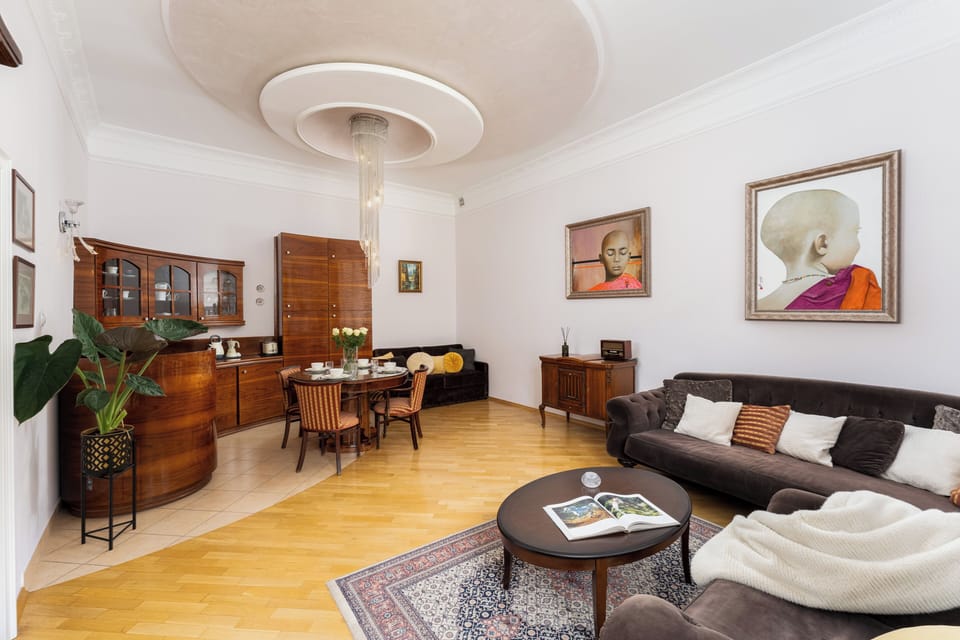 Apartament (5) | Living area | Flat-screen TV