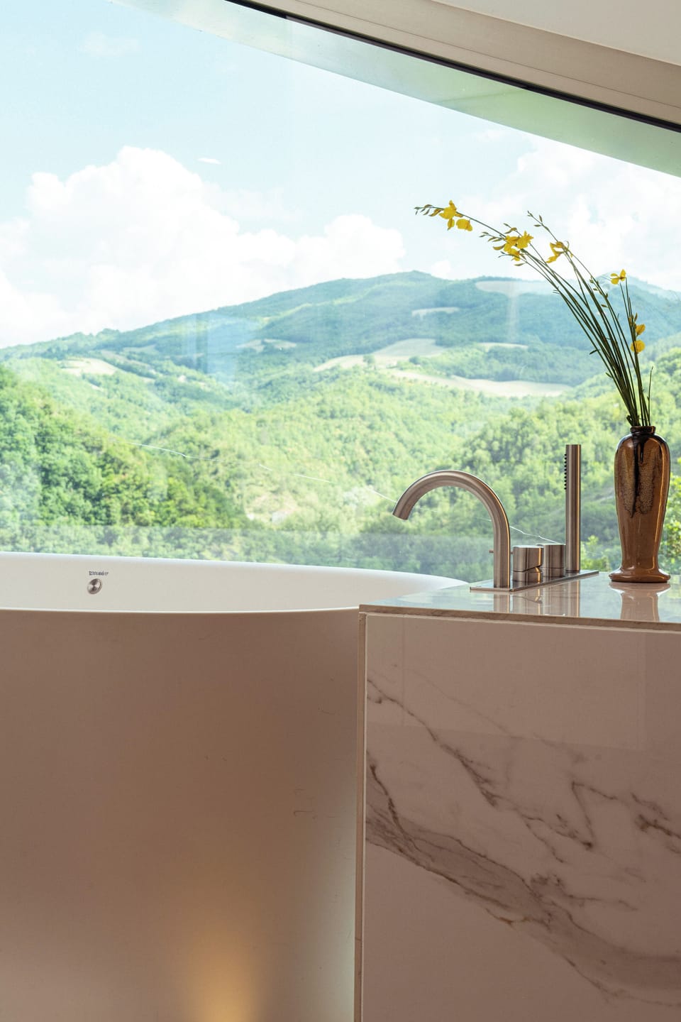 Royal Suite, Mountain View | Bathroom | Hair dryer, electronic bidet, heated floors, towels
