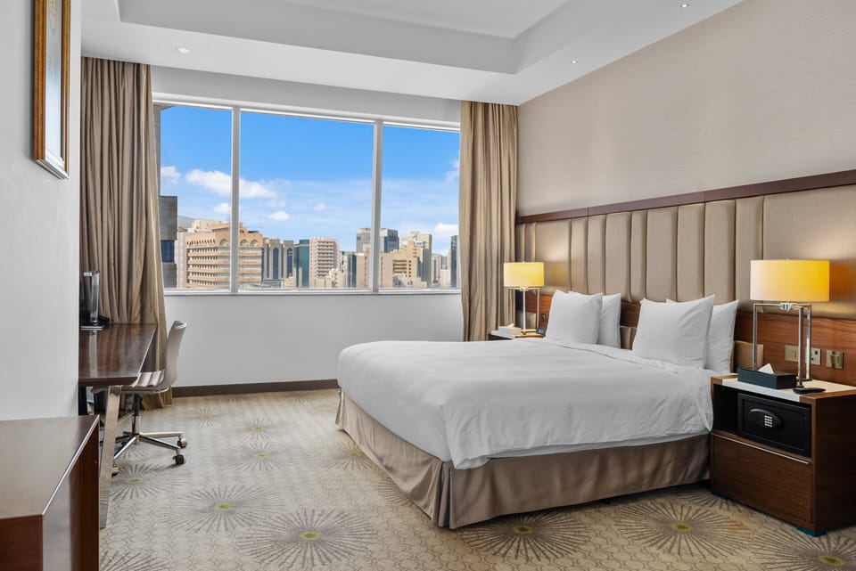 Minibar, in-room safe, desk, blackout drapes