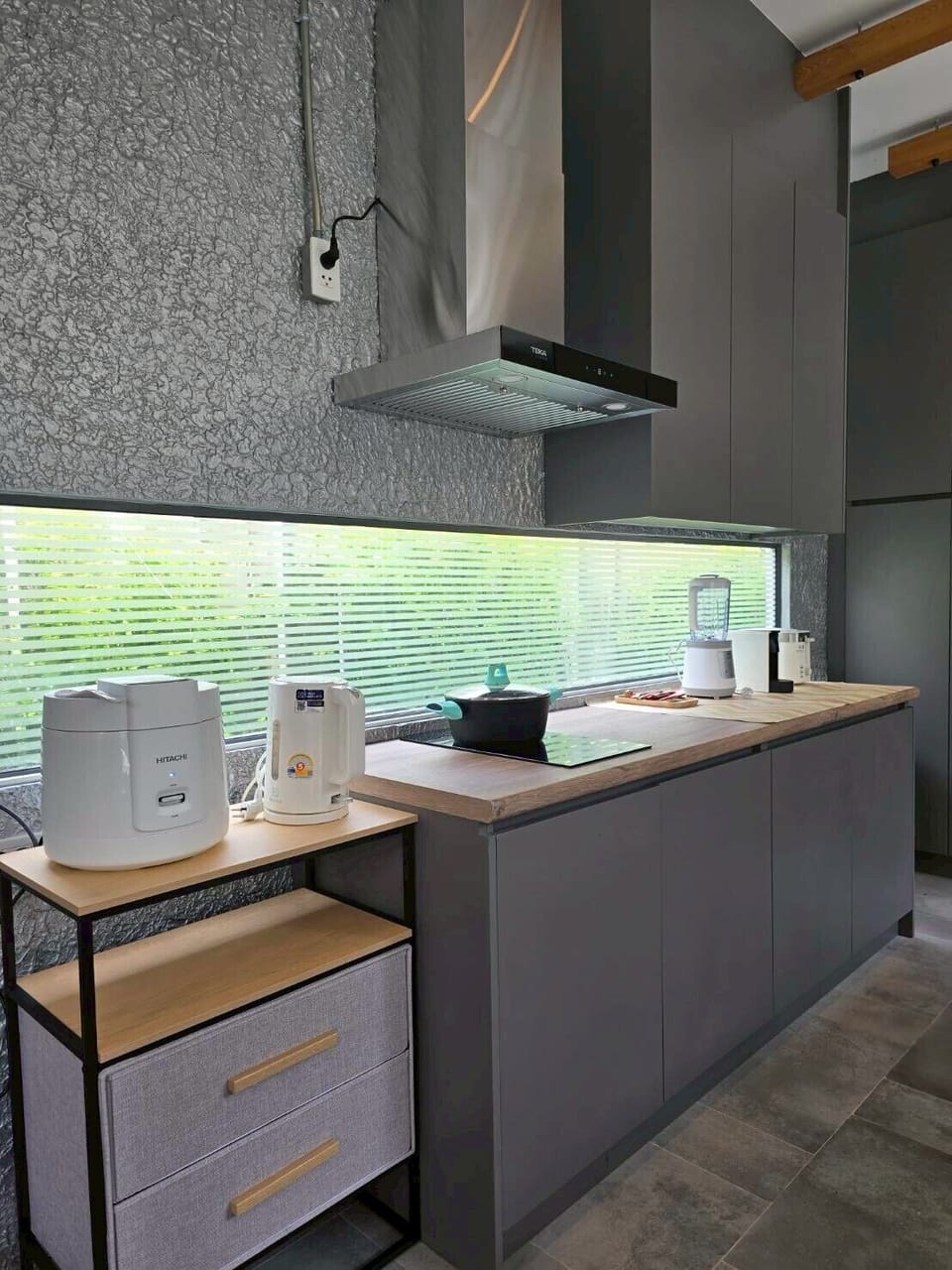 Villa, Pool View | Private kitchen