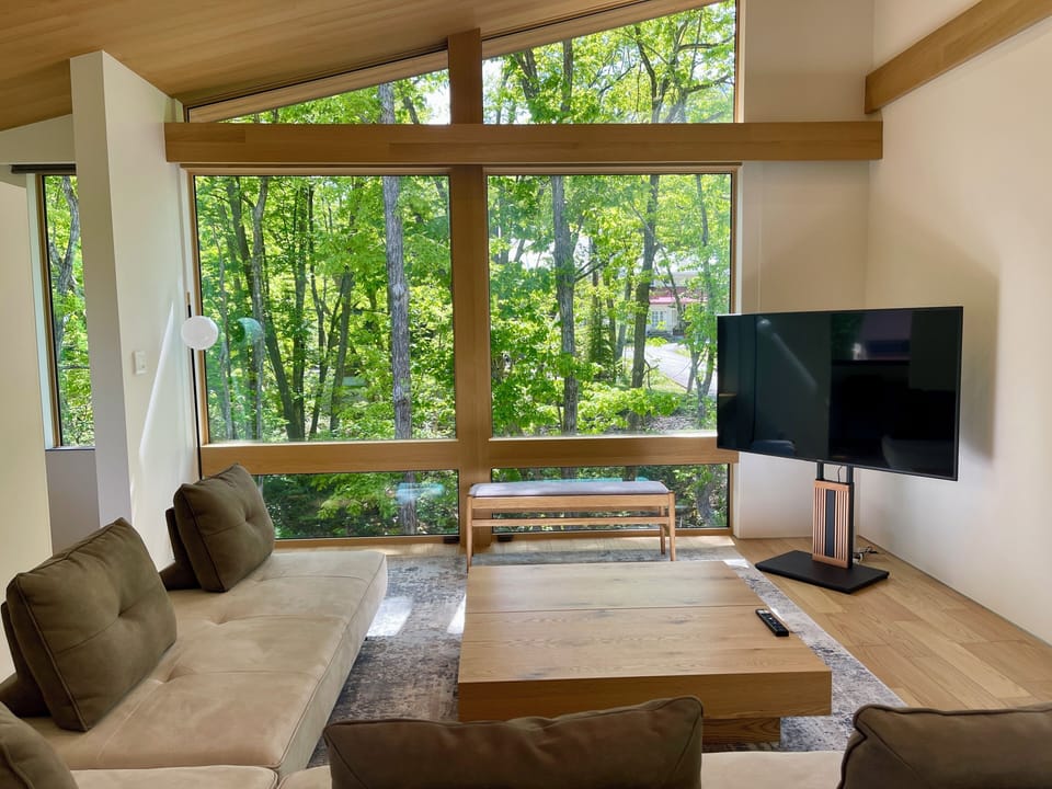 Luxury Villa, Mountain View | Living area | Smart TV, Netflix, heated floors, streaming services
