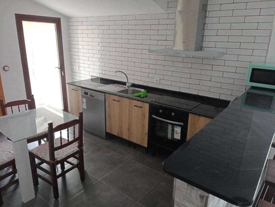 Family House, Patio, City View | Private kitchen | Shared fridge, microwave, electric kettle