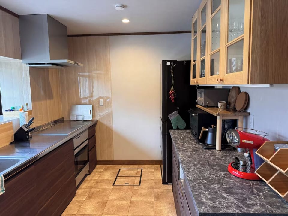 Family Villa, Mountain View | Private kitchen | Coffee/tea maker, fridge, microwave, oven