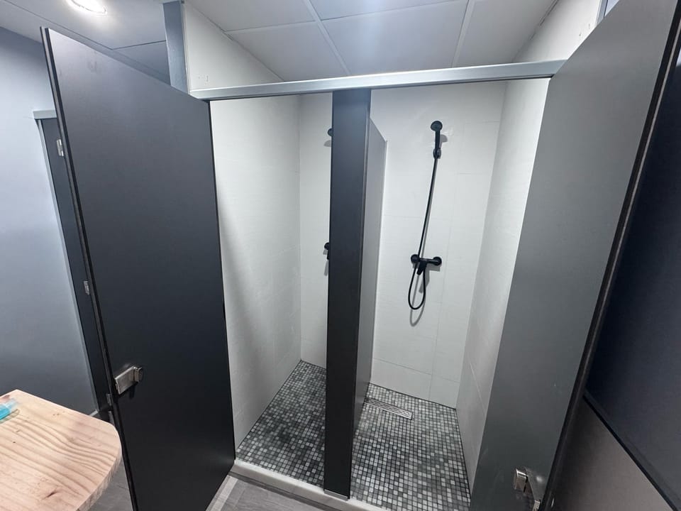 Towels, soap, toilet paper