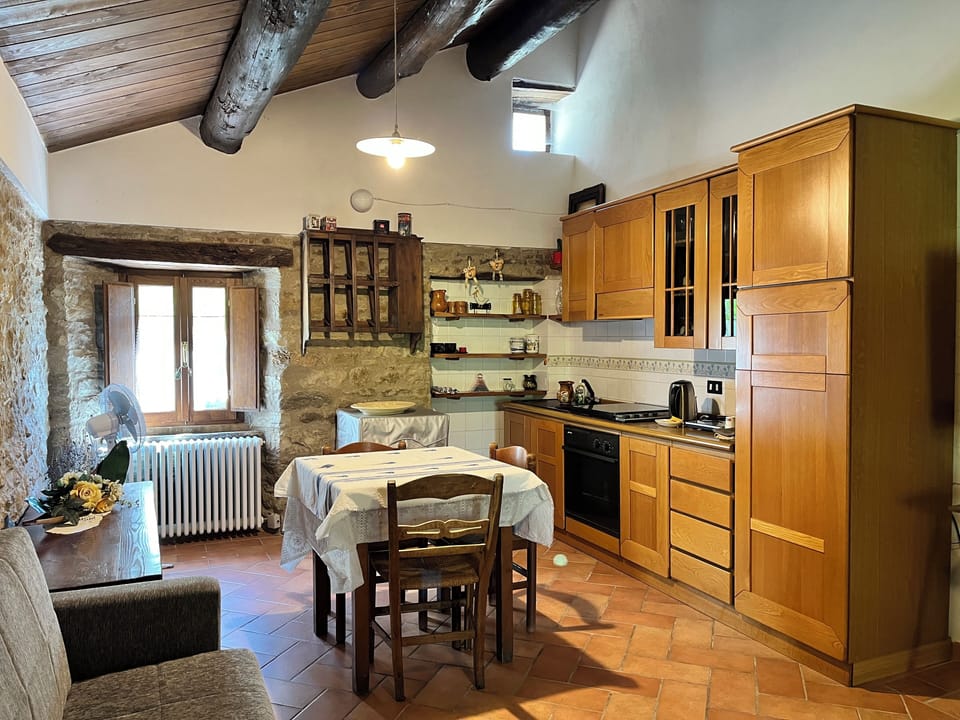 Family Apartment | Private kitchen | Highchair