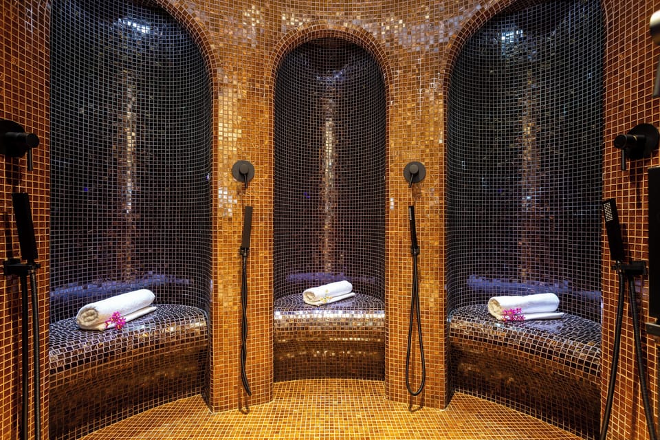 Turkish bath, body treatments, hydrotherapy, aromatherapy